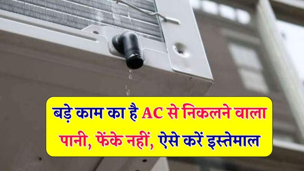 AC का फेंका हुआ पानी है असली 'गोल्ड', जानें इसे इस्तेमाल करने के आसान और कमाल के तरीके!