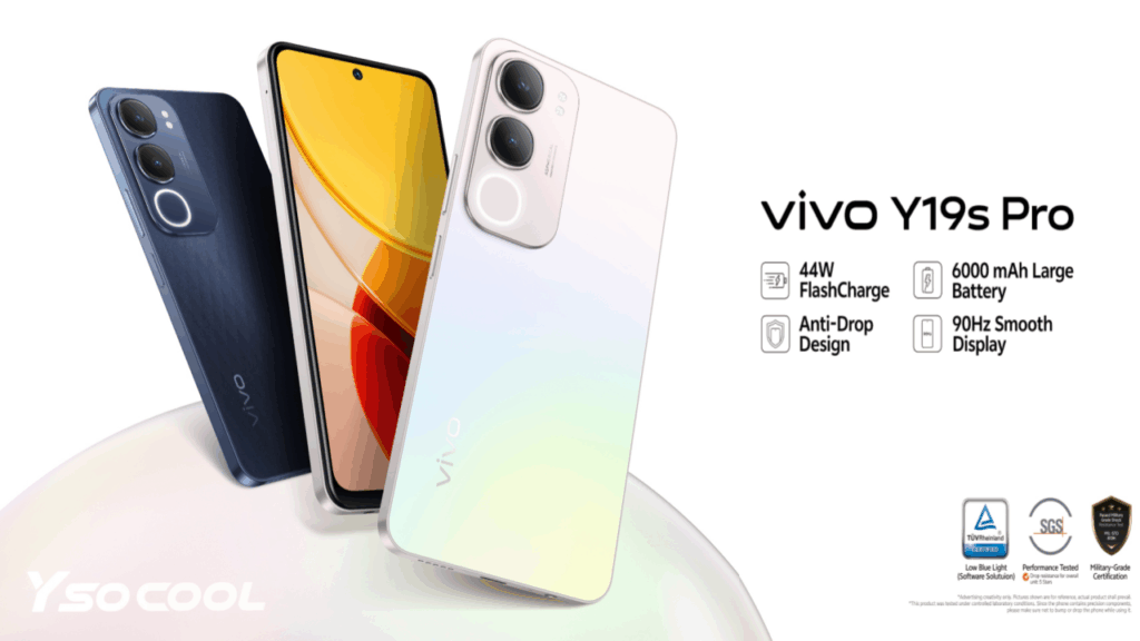 Vivo Y19s Pro की धमाकेदार एंट्री! 6000mAh बैटरी और 50MP कैमरे के साथ मार्केट में लॉन्च