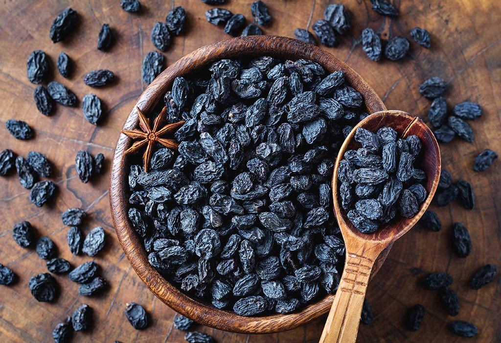 black raisins