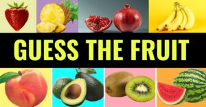 Can you Guess the name fruit by emoji?