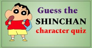 Only true Shinchan fans can recognize this........