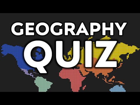 Geography Quiz (GREATEST Countries of the World Trivia)