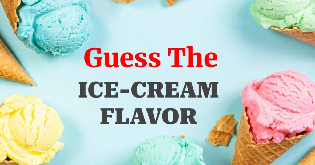 Guess The ICE CREAM FLAVOR by Emoji...!!????