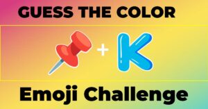 "Guess the Color from Emoji Challenge"