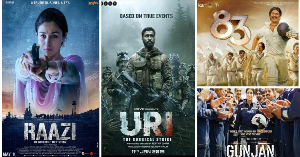 Can you guess the biopic role in the bollywood movies?