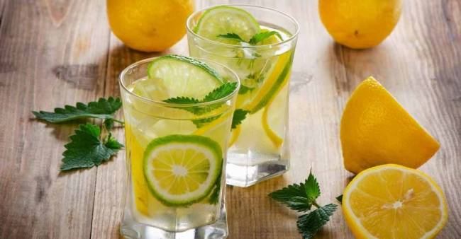 Lemon water