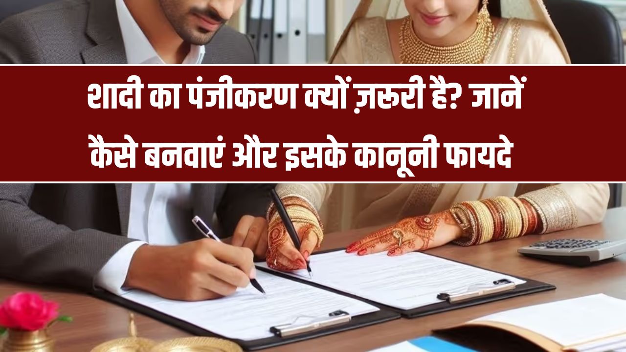 शादी का रजिस्ट्रेशन क्यों है जरूरी? जानें कैसे बनाएं मैरिज सर्टिफिकेट और इसके कानूनी फायदे