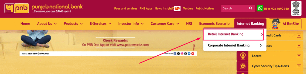 PNB Net Banking