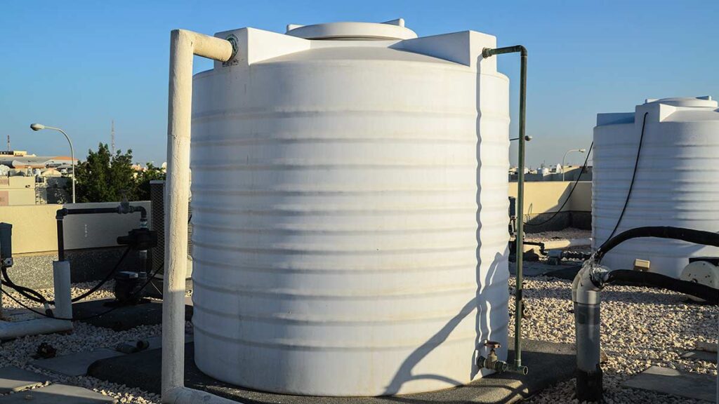 tank water