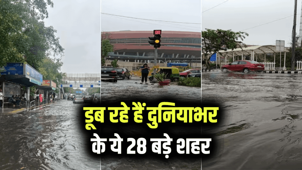 डूब रहे हैं दुनियाभर के ये 28 बड़े शहर! सैटेलाइट स्टडी में खुलासा