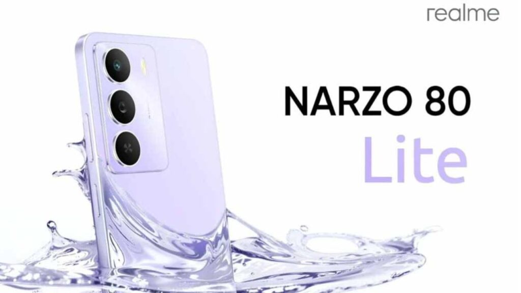सिर्फ ₹10,499 में लॉन्च! 5G के साथ 6,000 mAh बैटरी वाला Realme Narzo 80 Lite, मिलेगा 32MP का कैमरा
