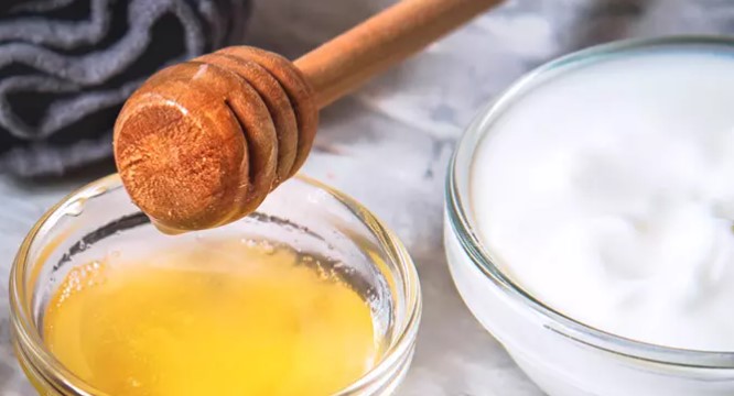 honey and curd