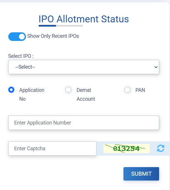 Allotment Status on Kfin Technologies