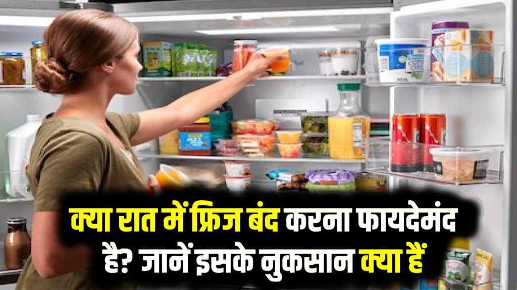 Fridge Tips: क्या रात में फ्रिज बंद करना फायदेमंद है? जानें इसके नुकसान क्या हैं