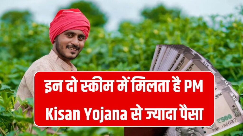 इन दो स्कीम में मिलता है PM Kisan Yojana से ज्यादा पैसा! जानें कैसे और कब करें आवेदन