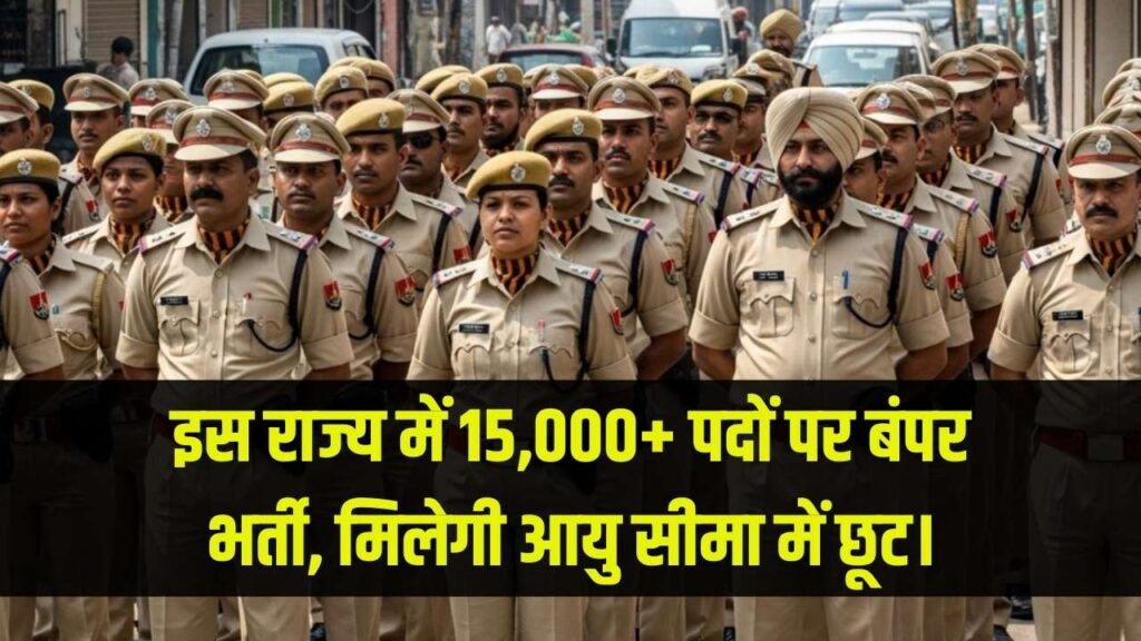 खुशखबरी! इस राज्य में 15,000+ पदों पर बंपर भर्ती, आयु सीमा में भी मिलेगी छूट