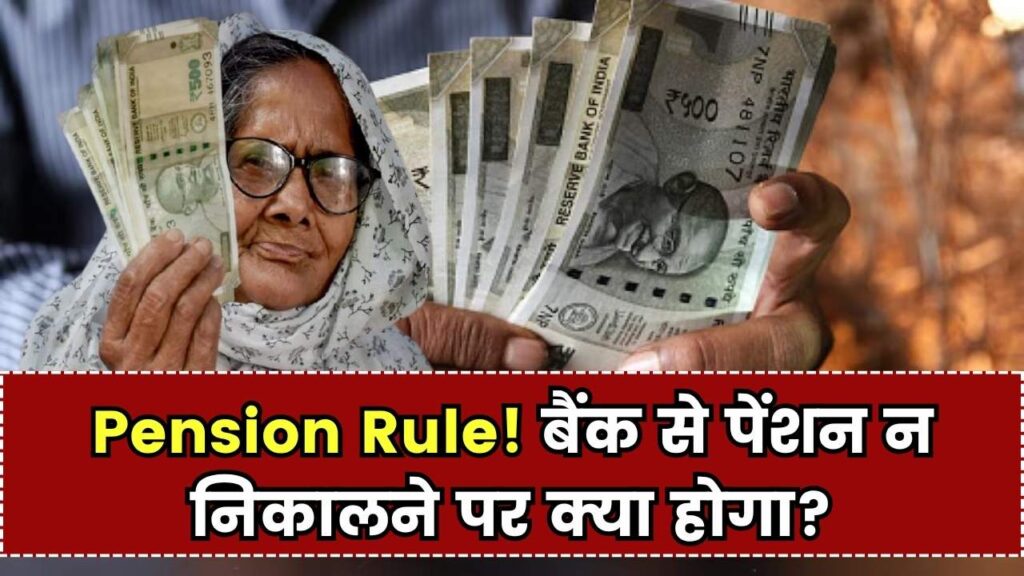 Pension Rule: अगर नहीं निकाला पेंशन का पैसा तो क्या होगा, जानें बैंक से पेंशन निकालने का पूरा नियम