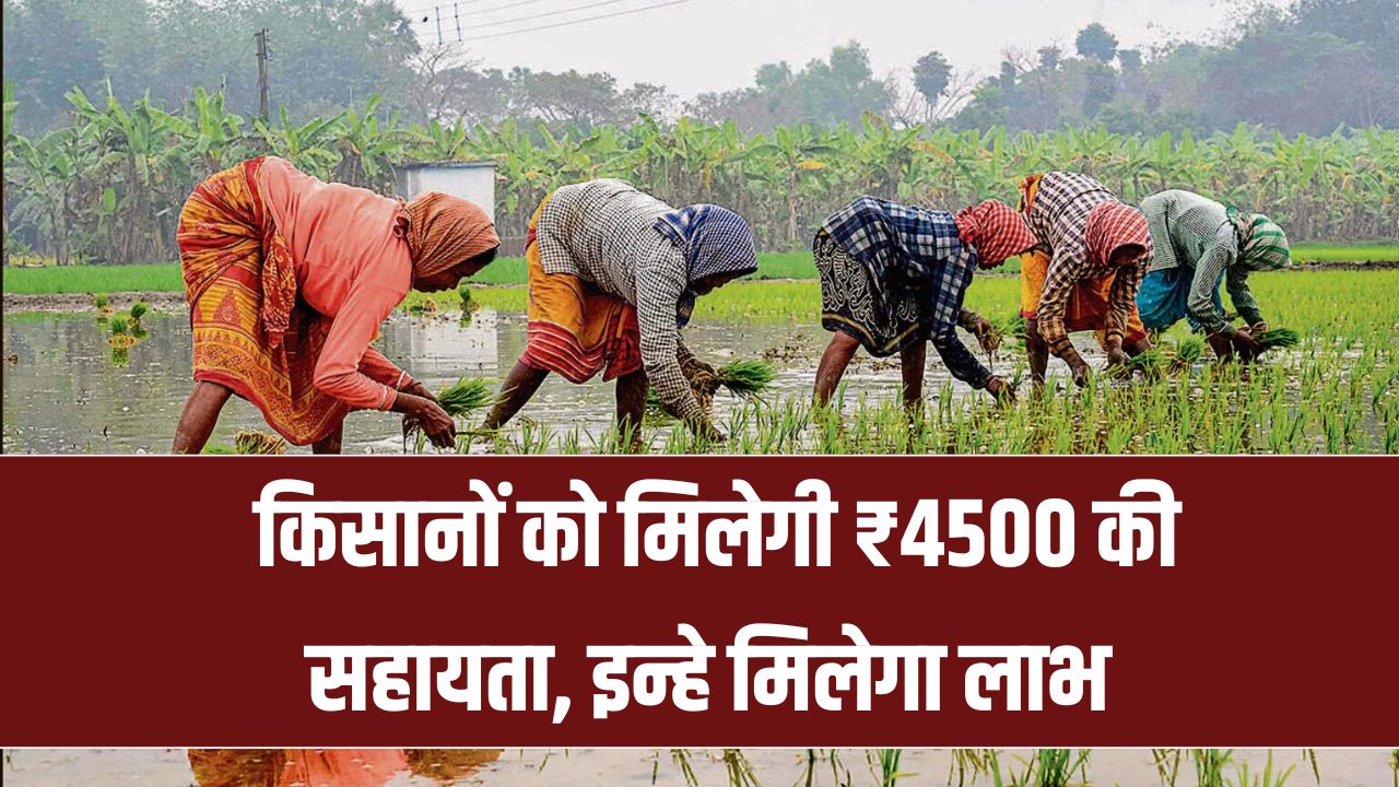 किसानों को मिलेगी ₹4500 की सहायता! खेतों का निरीक्षण करने के बाद खाते में आएगा पैसा, जानें किसे मिलेगा फायदा