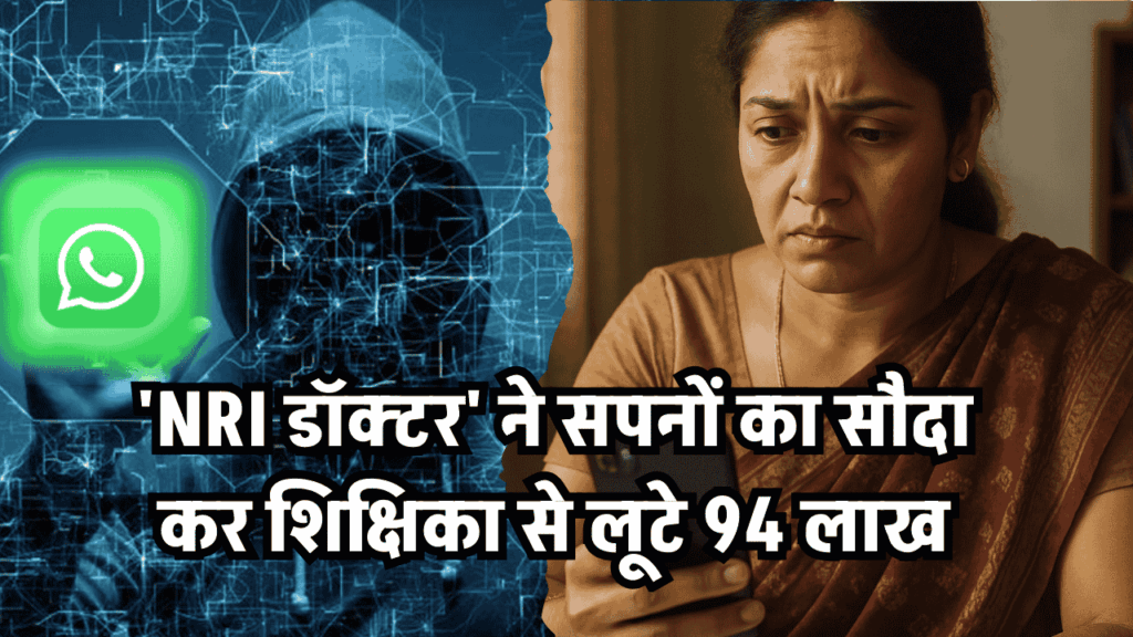 'NRI डॉक्टर' ने सपनों का सौदा कर शिक्षिका से लूटे 94 लाख, शादी का झांसा, फिर मनी लॉन्ड्रिंग की धमकी