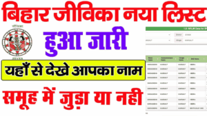 Bihar Jeevika List 2025 Check Online: नई प्रक्रिया से ऐसे देखें अपना नाम घर बैठे