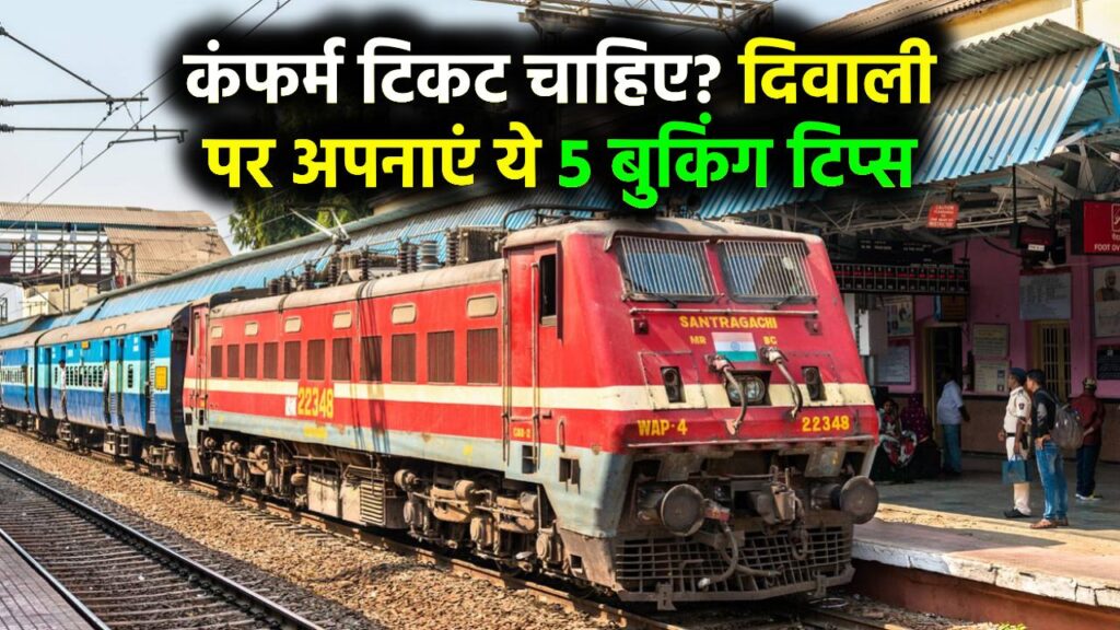 Diwali Train Booking Tips: टिकट वेटिंग में है तो टेंशन न लें, कंफर्म बर्थ पाने के ये 5 जुगाड़ कर देंगे काम आसान