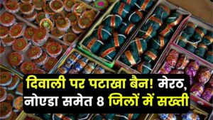 मेरठ, नोएडा और यूपी के इन जिलों में दिवाली पर पटाखा फोड़ना मना, उल्लंघन पर जेल और लाखों का जुर्माना