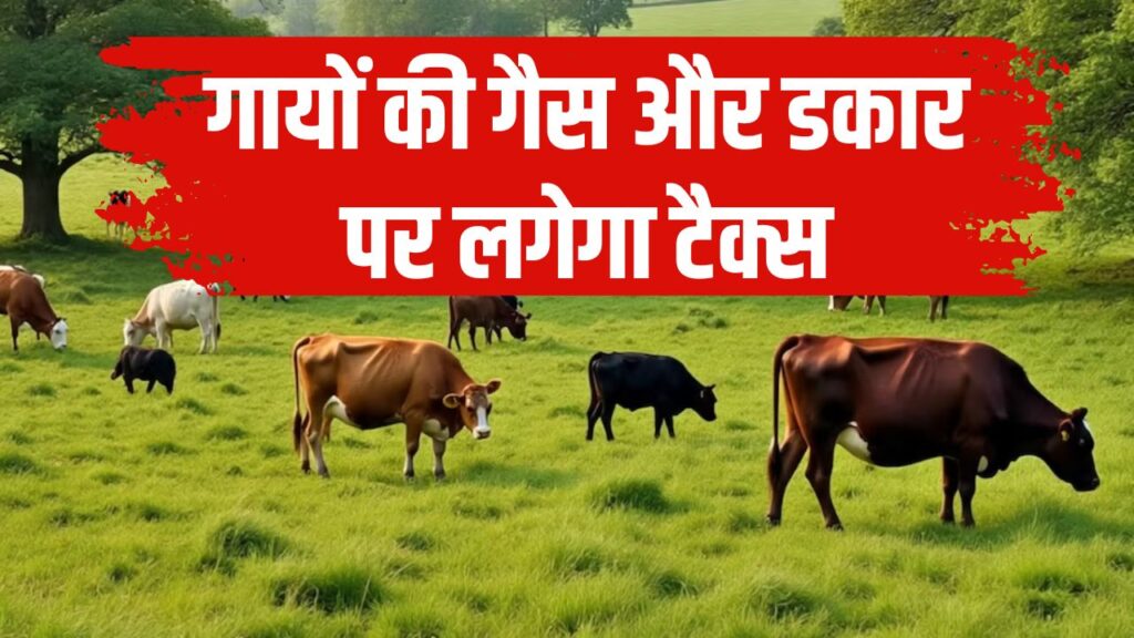 गायों की गैस और डकार पर टैक्स! पेड़ लगाने पर मिलेगी 60% छूट, जानें कहाँ है ये नियम