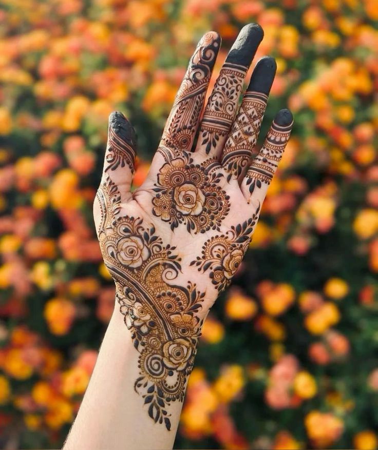 Fusion Mehndi Designs