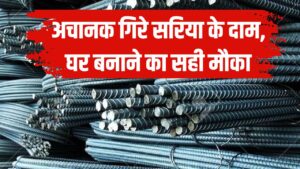 Sariya Price Drop: अचानक गिरे सरिया के दाम, घर बनाने का सही मौका! इन शहरों में सरिया सबसे सस्ता