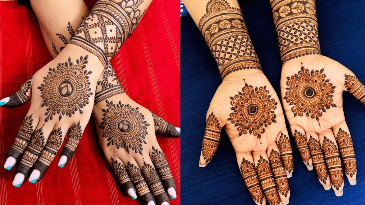 Top 30+ Karwa Chauth Mehndi Designs 2025: इस करवाचौथ पर लगाएं सबसे खूबसूरत मेहंदी, ट्राय करें ये लेटेस्ट मेहंदी डिज़ाइन