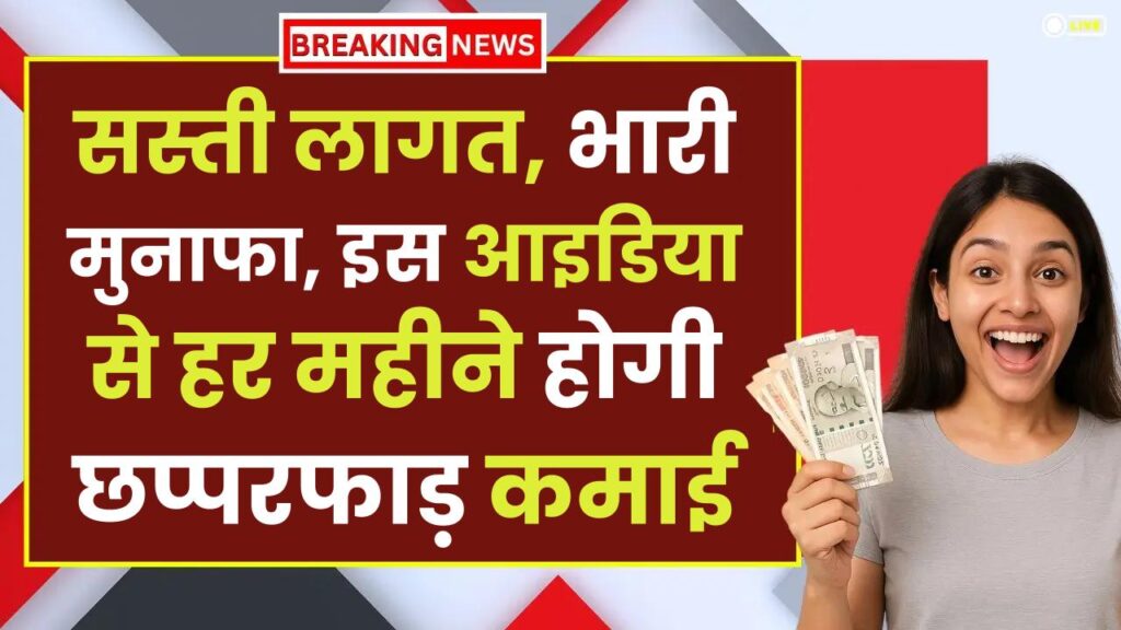 Business Under ₹50,000: सस्ती लागत, भारी मुनाफा, इस आइडिया से हर महीने होगी छप्परफाड़ कमाई