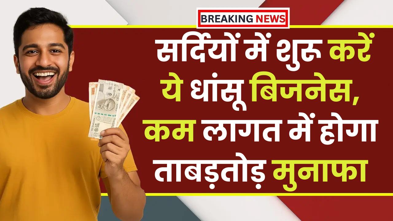 Winter Business Idea 2025: सर्दियों में शुरू करें ये धांसू बिजनेस, कम लागत में होगा ताबड़तोड़ मुनाफा