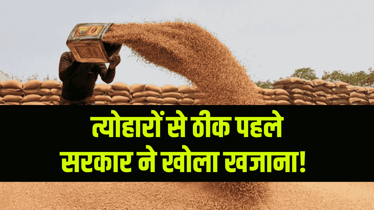 दिवाली से पहले मोदी सरकार का 'गिफ्ट'! किसानों और कर्मचारियों की हुई बल्ले-बल्ले, MSP पर अब तक की सबसे बड़ी खबर