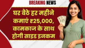 Online Work Idea: घर बैठे हर महीने कमाएं ₹25,000, कामकाज के साथ होगी साइड इनकम