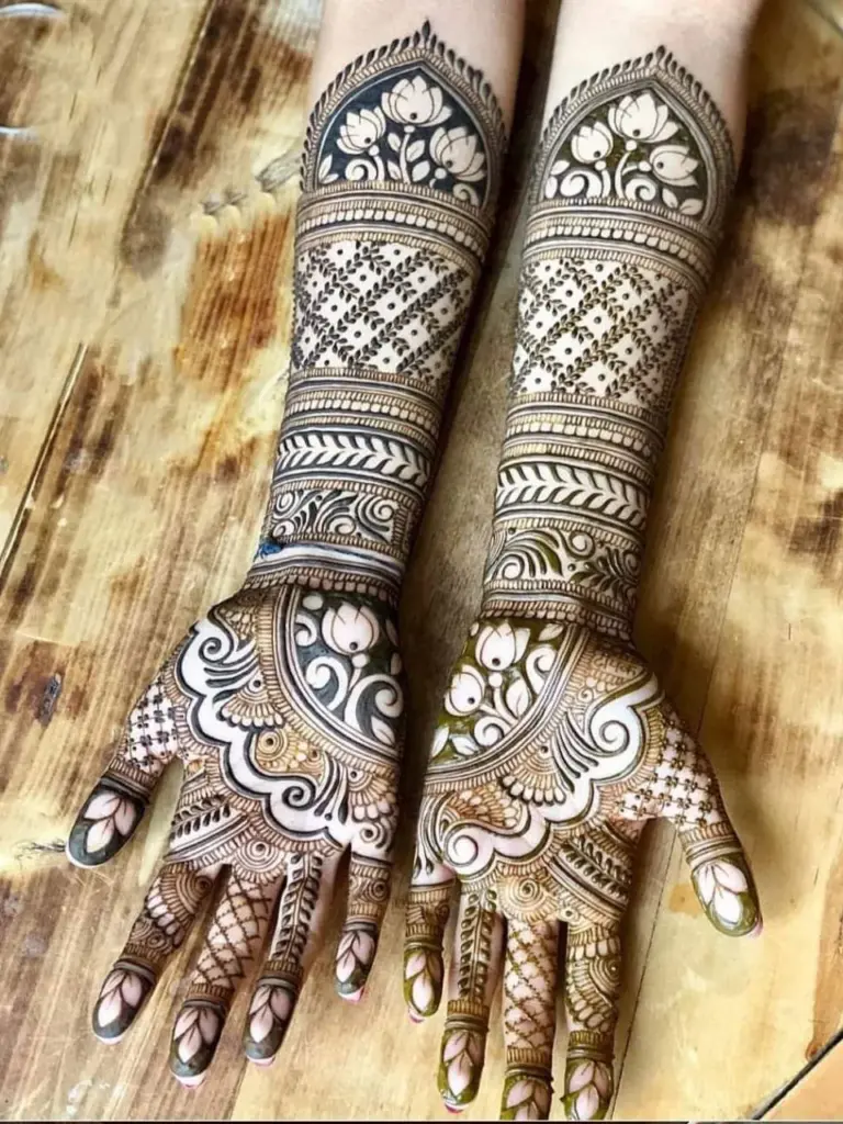 traditional mehndi designs
