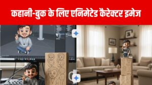 Gemini Nano Banana से एनिमेटेड कैरेक्टर वाली शानदार कहानी-बुक इमेज कैसे बनाएं?
