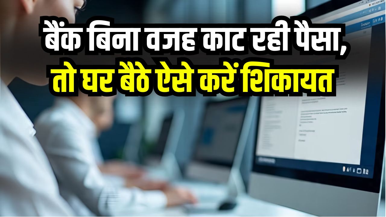 बैंक ने बिना वजह पैसा काट लिया? घर बैठे ऐसे करें ऑनलाइन शिकायत, 2 मिनट में रजिस्टर होगी कंप्लेंट