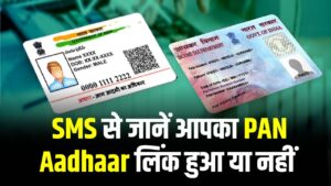 PAN-Aadhaar Link Check: सिर्फ एक SMS से जानें आपका PAN-Aadhaar लिंक हुआ या नहीं? बस 2 मिनट में पता करें