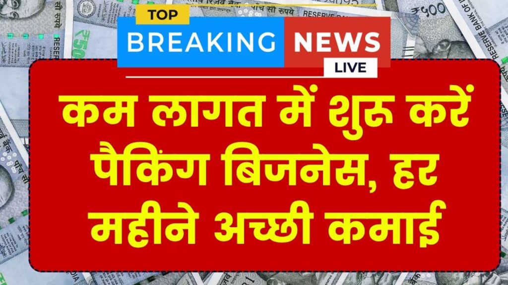 कम लागत में शुरू करें पैकिंग का बिजनेस, हर महीने शानदार कमाई