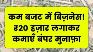 ₹20,000 में शुरू करें यह शानदार बिजनेस, शानदार कमाई पाएं