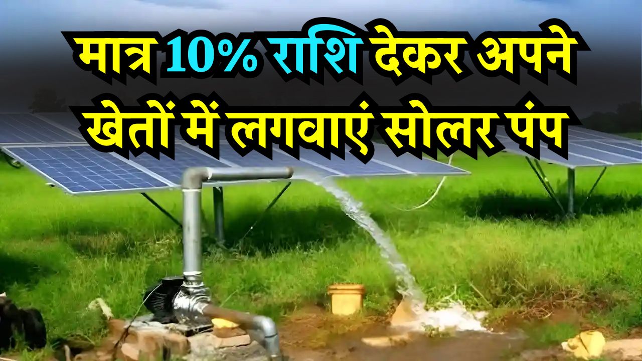 PM Kisan Surya Mitra Yojana: किसान सिर्फ 10% राशि देकर खेत में लगवा सकेंगे सोलर पंप