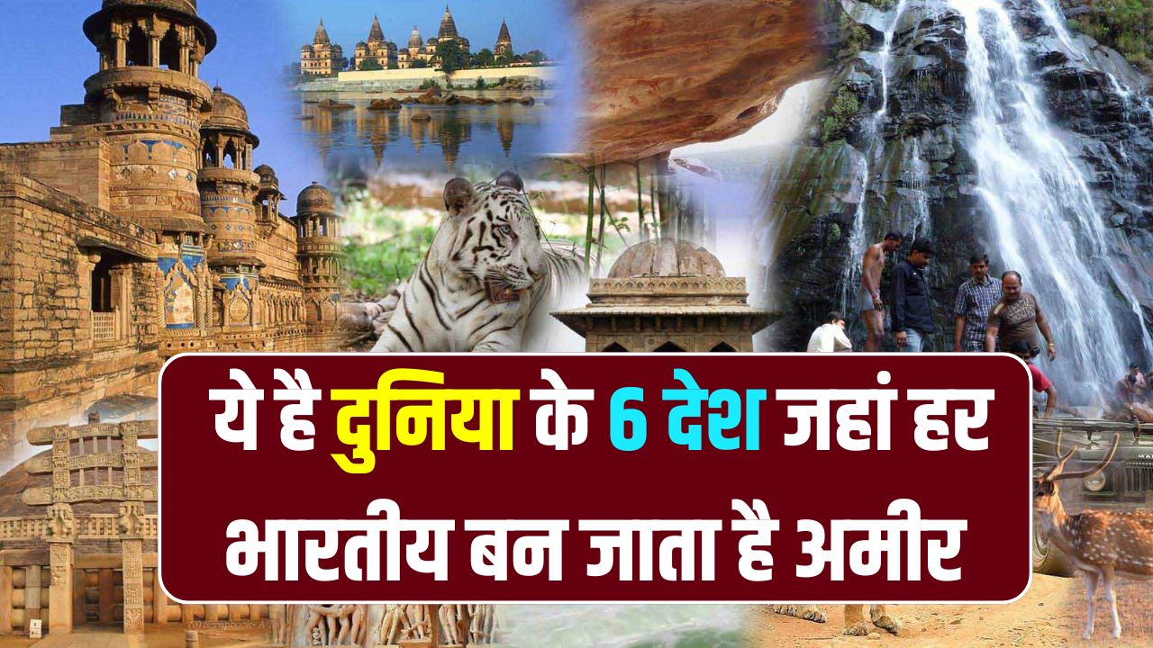ये है दुनिया के 6 देश यहाँ हर भारतीय बन जाता है अमीर! घूमने या जाने से पहले जान लें ये जगहें