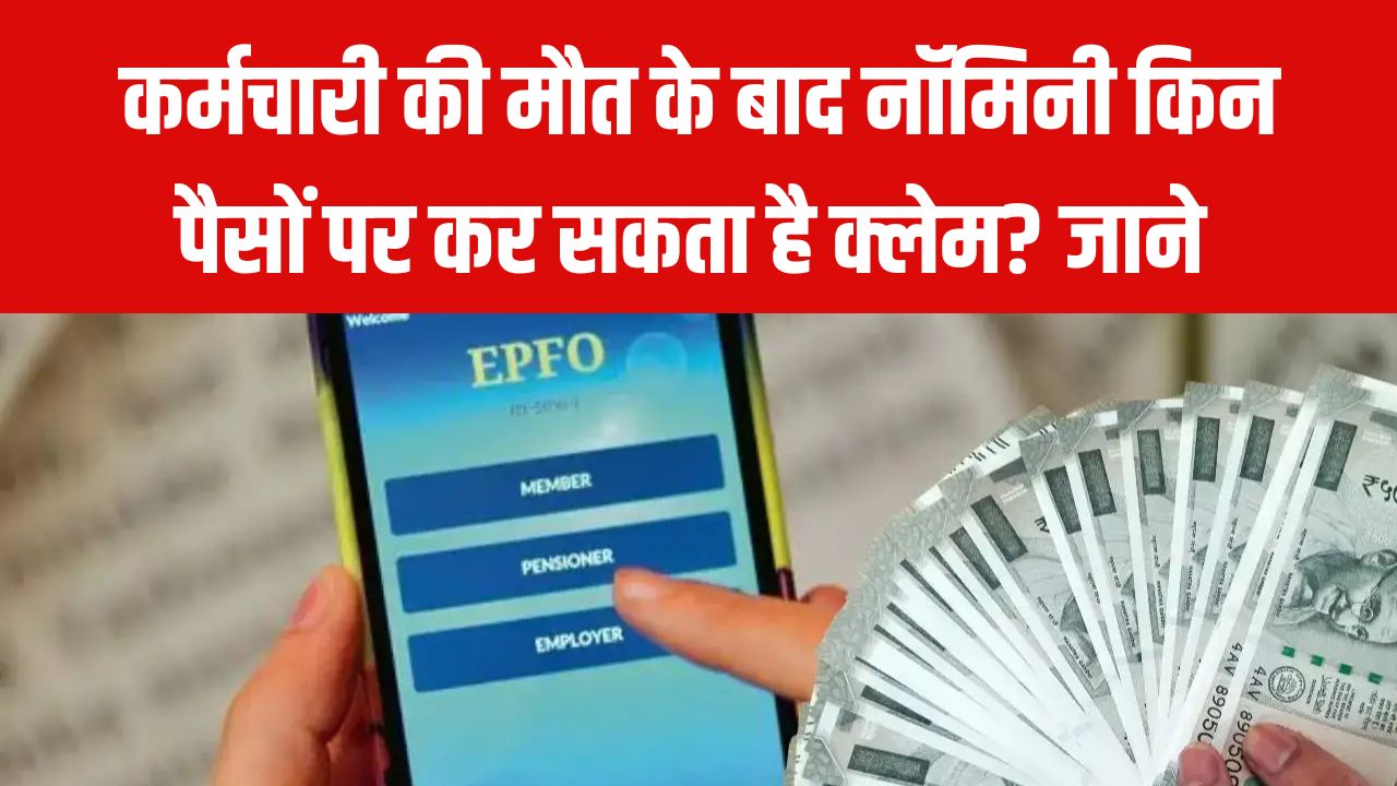 EPFO Claim Rules: कर्मचारी की मौत के बाद नॉमिनी किन पैसों का कर सकता है क्लेम? EPFO ने बताया पूरा प्रोसेस