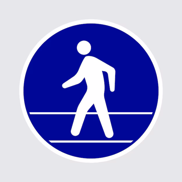 PEDESTRIANS ONLY