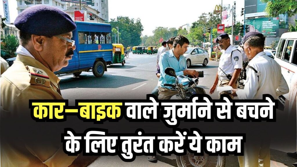 Traffic Challan Rules: नए चालान नियम लागू! कार–बाइक वाले जुर्माने से बचने के लिए तुरंत करें ये काम