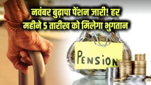 नवंबर की बुढ़ापा पेंशन जारी! पेंशनधारकों के लिए खुशखबरी, हर महीने 5 तारीख को मिलेगा भुगतान