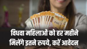 विधवा महिलाओं को हर महीने मिलेंगे इतने रुपये! घर बैठे आवेदन करने का यह रहा सबसे आसान तरीका।
