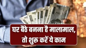 घर बैठे कमाई का जबरदस्त मौका! इस काम की डिमांड तेजी से बढ़ी, छप्परफाड़ होगी कमाई