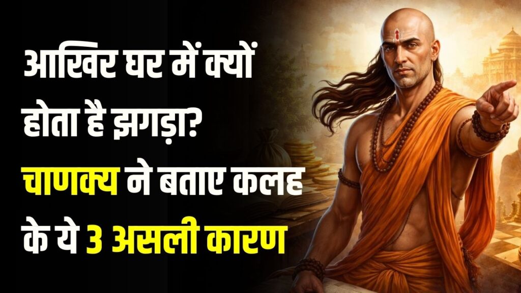 Chanakya Niti: आखिर घर में क्यों होता है झगड़ा? चाणक्य ने बताए कलह के ये 3 असली कारण, आज ही सुधार लें ये आदत