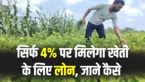 KCC ब्याज माफी का गणित: सिर्फ 4% पर मिलेगा खेती के लिए लोन! जानें ब्याज में भारी छूट पाने का सबसे आसान तरीका 1 KCC ब्याज माफी का गणित: सिर्फ 4% पर मिलेगा खेती के लिए लोन! जानें ब्याज में भारी छूट पाने का सबसे आसान तरीका।